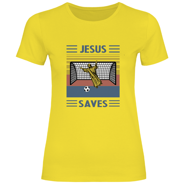 Jesus Saves - Damen T - Shirt - Textilzauber
