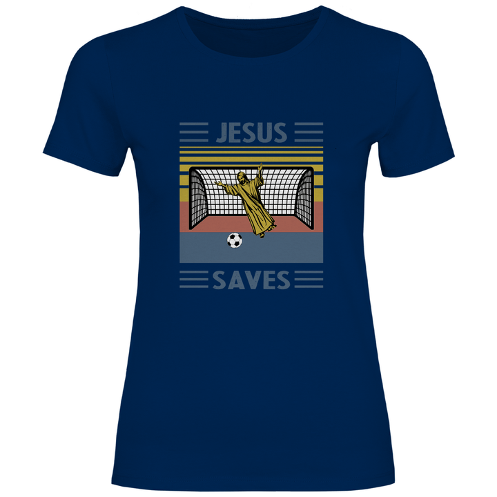 Jesus Saves - Damen T - Shirt - Textilzauber
