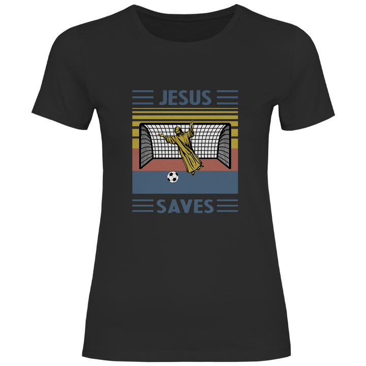 Jesus Saves - Damen T - Shirt - Textilzauber