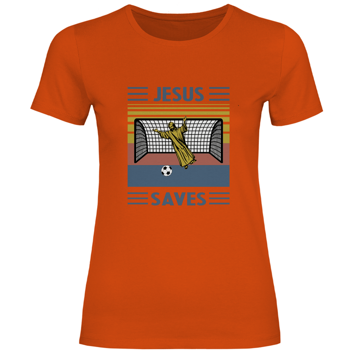 Jesus Saves - Damen T - Shirt - Textilzauber