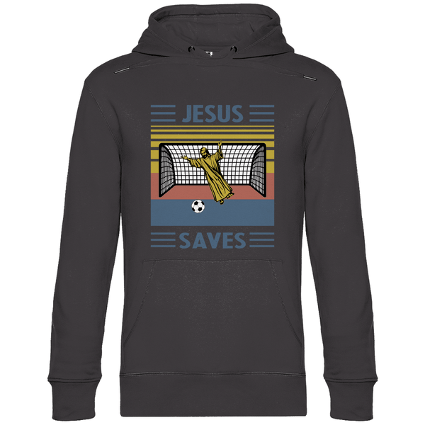 Jesus Saves - Herren Hoodie - Textilzauber
