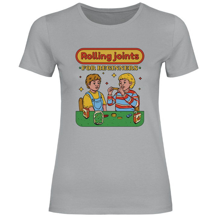 Joints drehen für Anfänger - Damen T - Shirt - Textilzauber