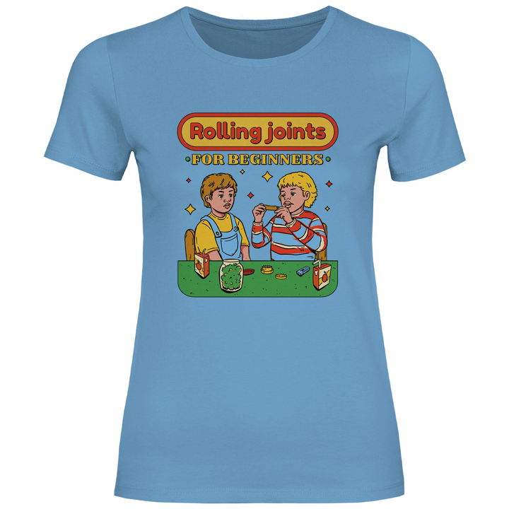 Joints drehen für Anfänger - Damen T - Shirt - Textilzauber