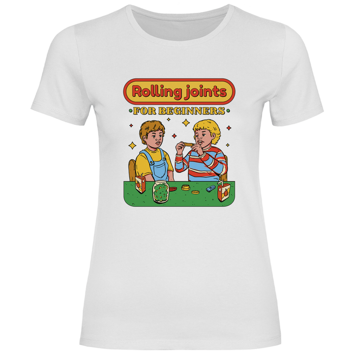 Joints drehen für Anfänger - Damen T - Shirt - Textilzauber