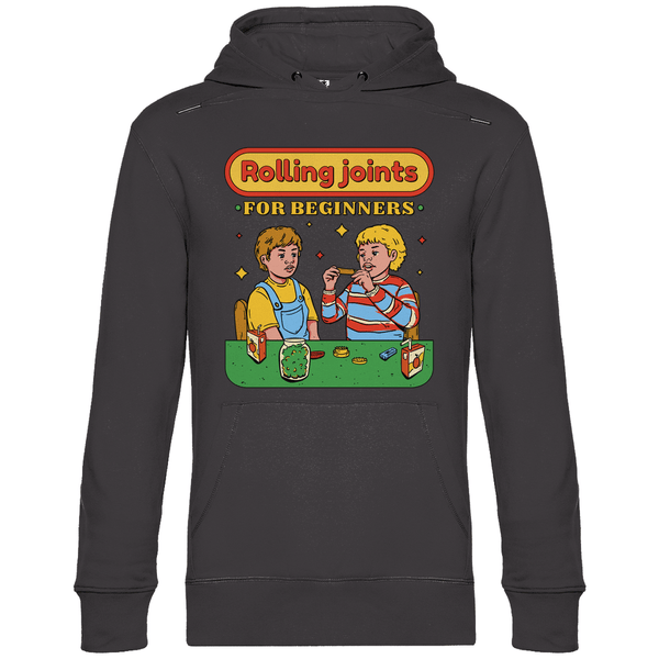 Joints drehen für Anfänger - Herren Hoodie - Textilzauber