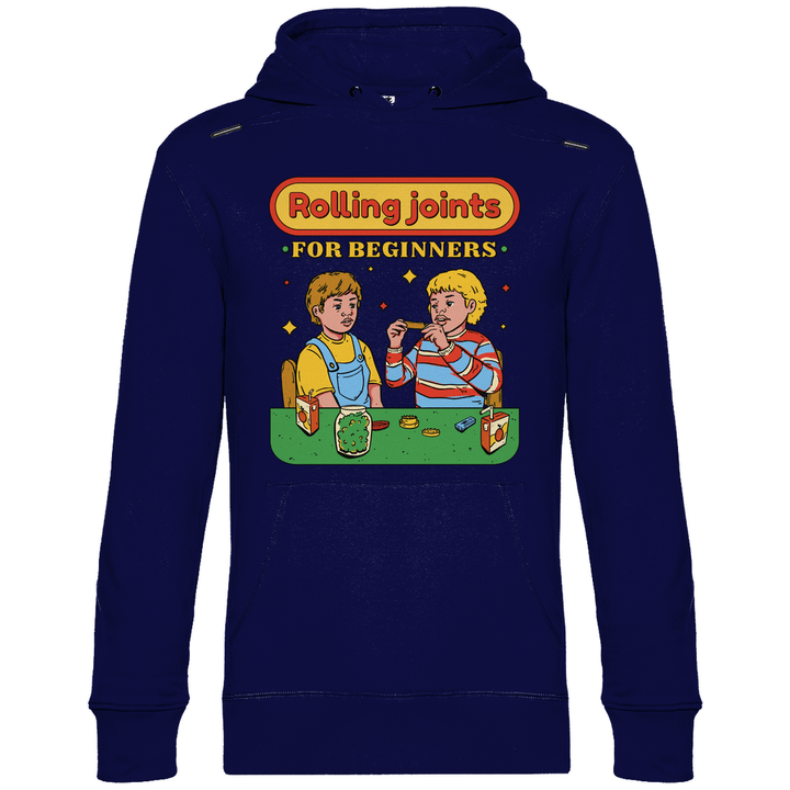 Joints drehen für Anfänger - Herren Hoodie - Textilzauber