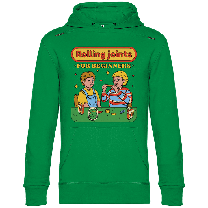 Joints drehen für Anfänger - Herren Hoodie - Textilzauber