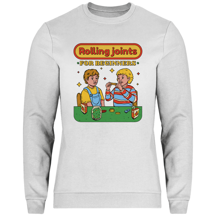 Joints drehen für Anfänger - Herren Sweatshirt - Textilzauber