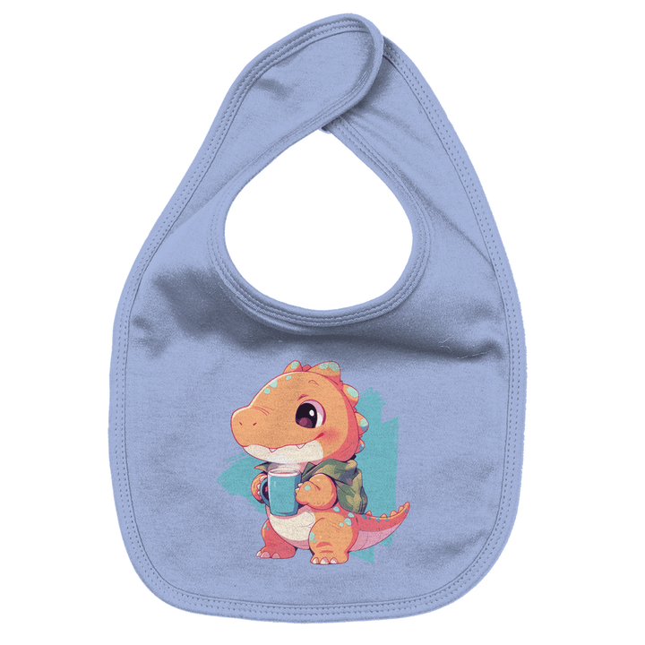 Kakao - Dino Bio Baby - Lätzchen - Textilzauber