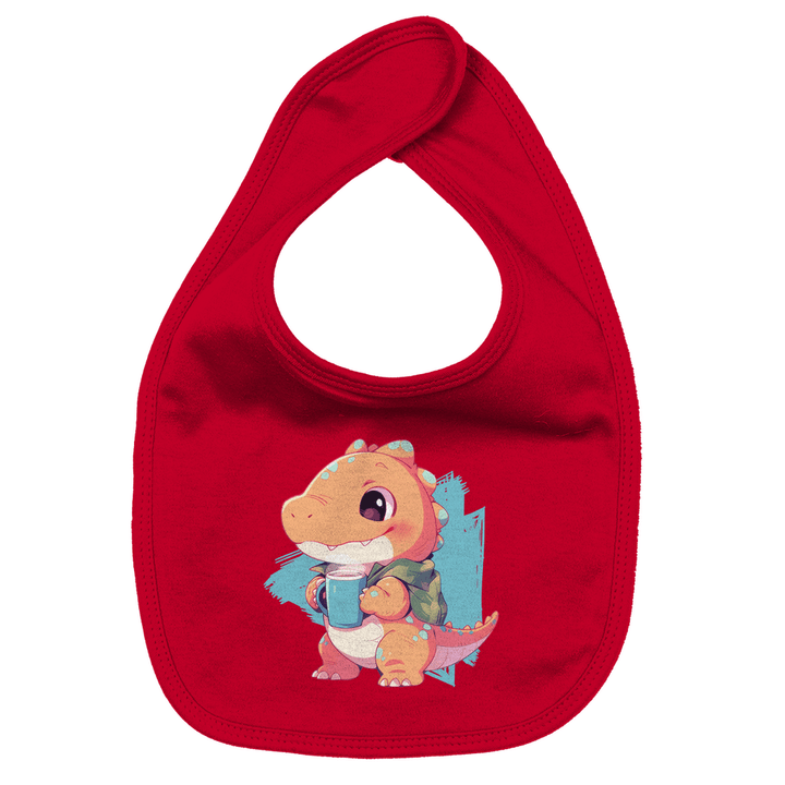 Kakao - Dino Bio Baby - Lätzchen - Textilzauber