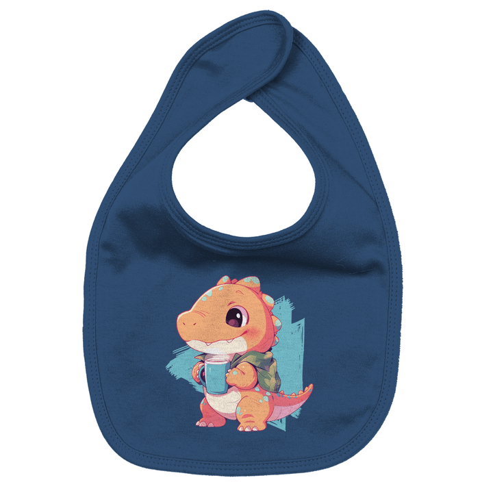Kakao - Dino Bio Baby - Lätzchen - Textilzauber
