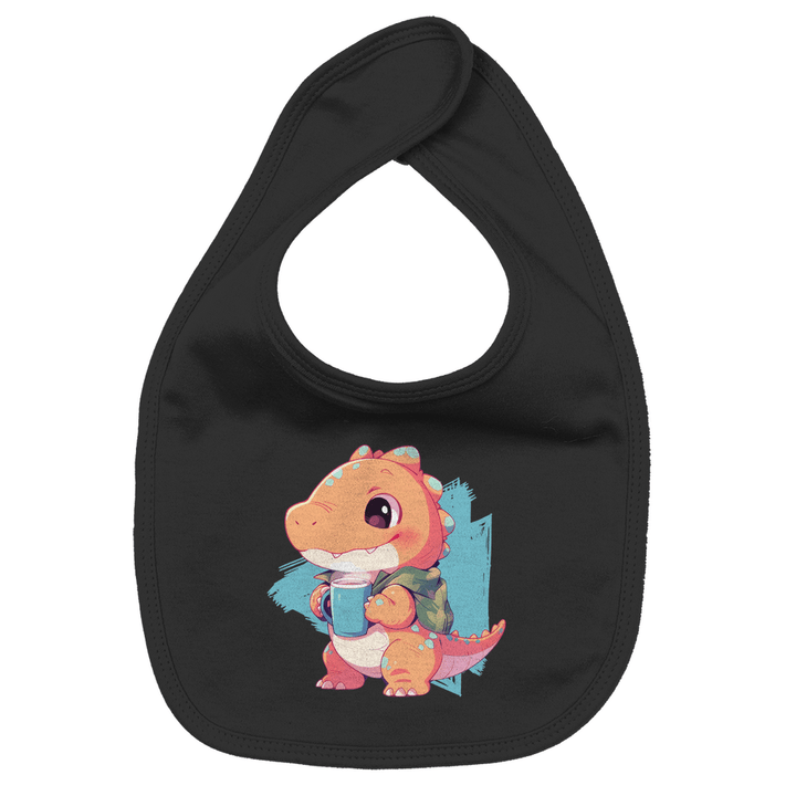 Kakao - Dino Bio Baby - Lätzchen - Textilzauber