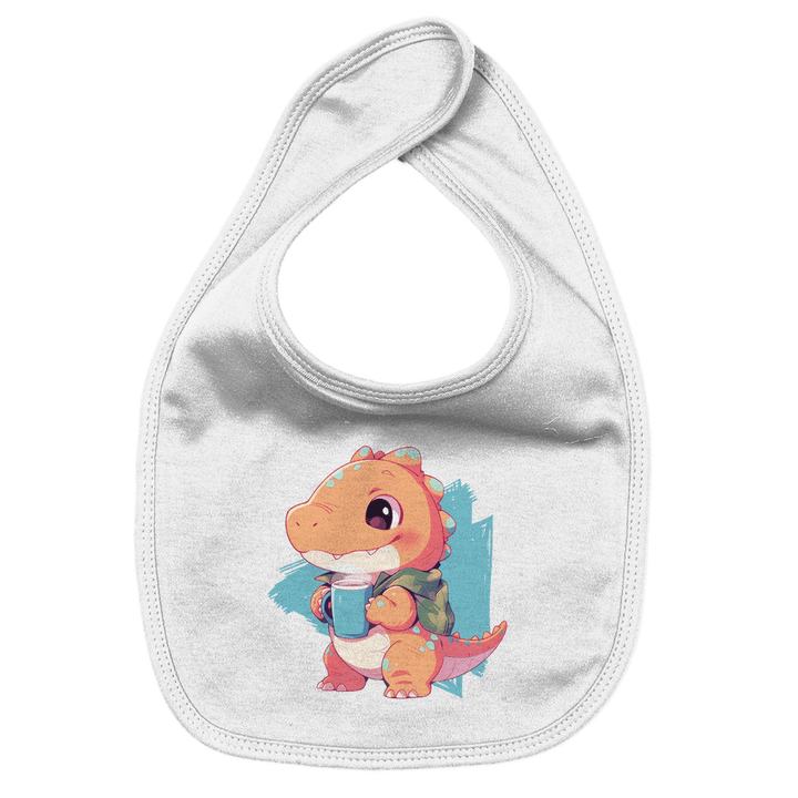 Kakao - Dino Bio Baby - Lätzchen - Textilzauber
