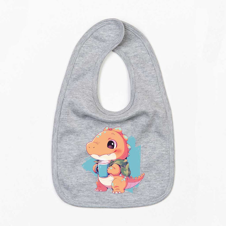 Kakao - Dino Bio Baby - Lätzchen - Textilzauber