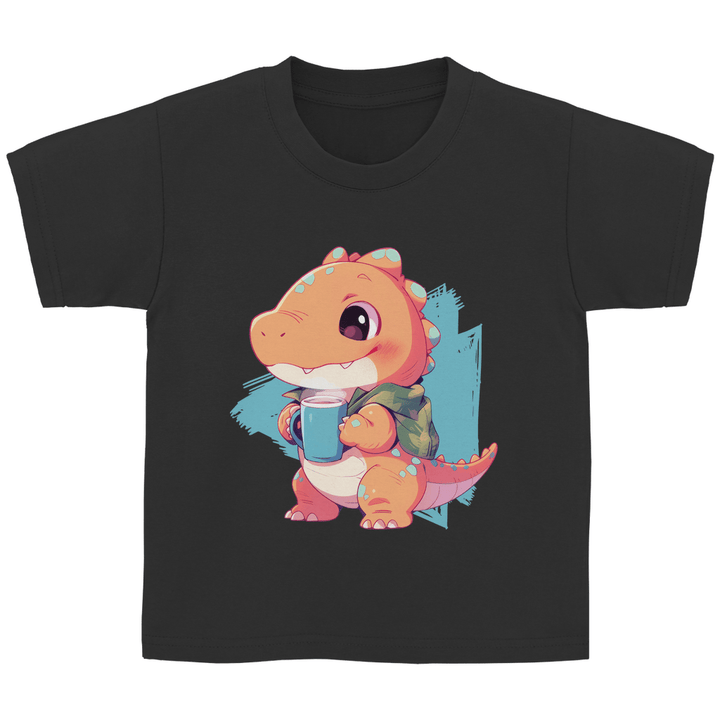 Kakao - Dino Kinder T - Shirt - Textilzauber