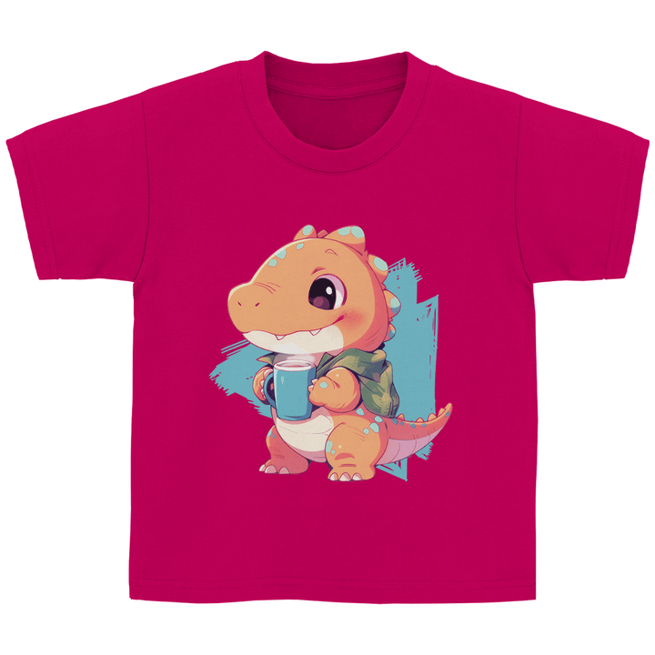 Kakao - Dino Kinder T - Shirt - Textilzauber