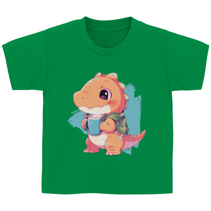 Kakao - Dino Kinder T - Shirt - Textilzauber