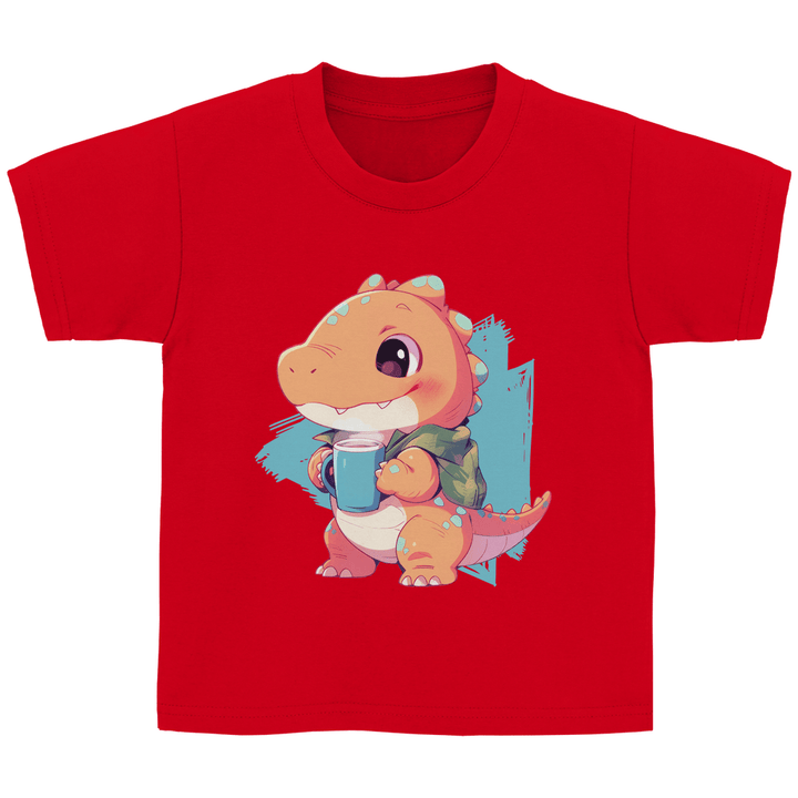 Kakao - Dino Kinder T - Shirt - Textilzauber