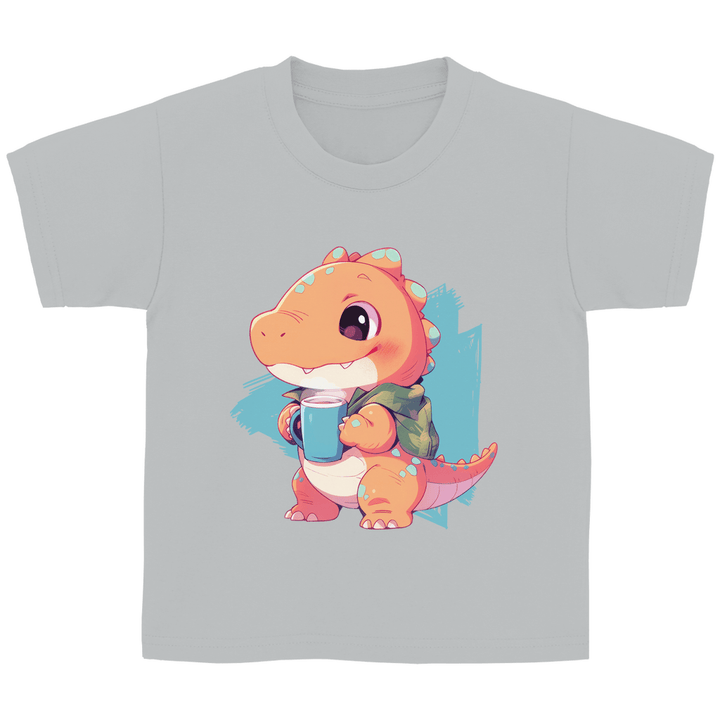 Kakao - Dino Kinder T - Shirt - Textilzauber