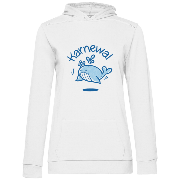 Karneval Wal - Damen Hoodie - Textilzauber