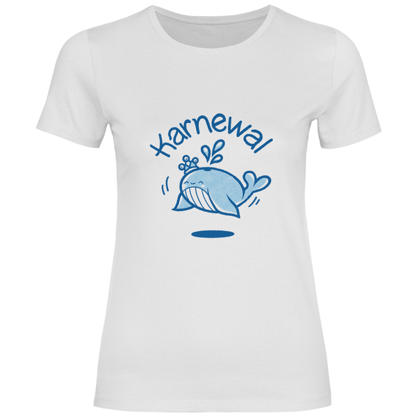 Karneval Wal - Damen T - Shirt - Textilzauber