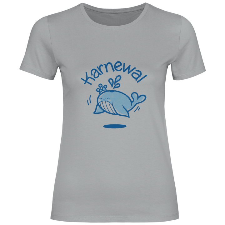 Karneval Wal - Damen T - Shirt - Textilzauber