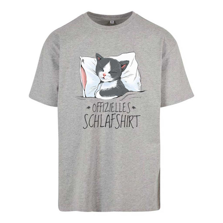 Katze Oversize Schlafshirt