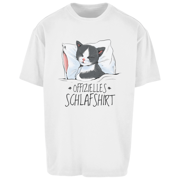 Katze Oversize Schlafshirt