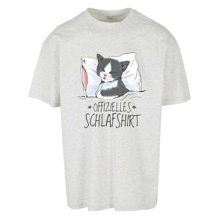Katze Oversize Schlafshirt