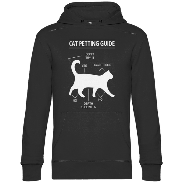 Katzen - Streicheln - Guide - Herren Hoodie - Textilzauber