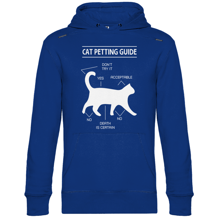 Katzen - Streicheln - Guide - Herren Hoodie - Textilzauber