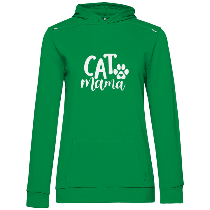 Katzenmama - Damen Hoodie - Textilzauber