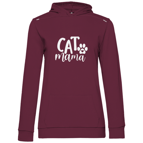 Katzenmama - Damen Hoodie - Textilzauber