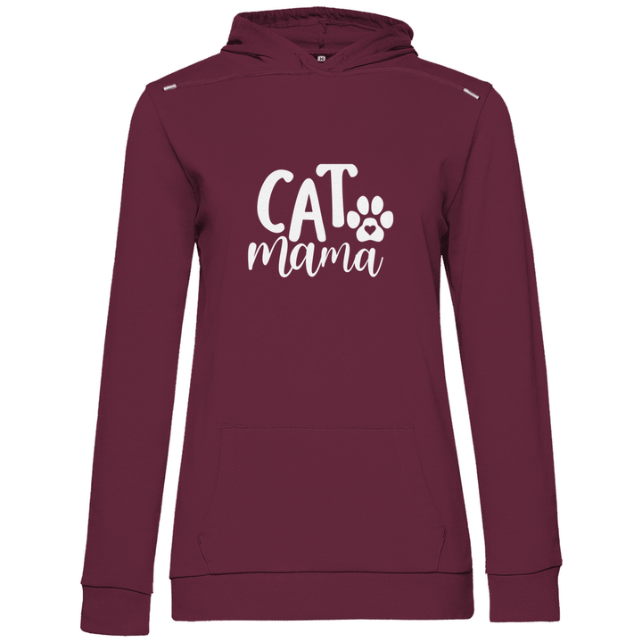 Katzenmama - Damen Hoodie - Textilzauber