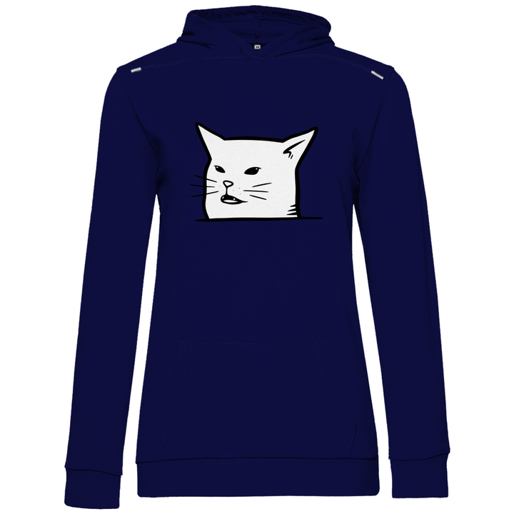 Katzenmeme - Damen Hoodie - Textilzauber