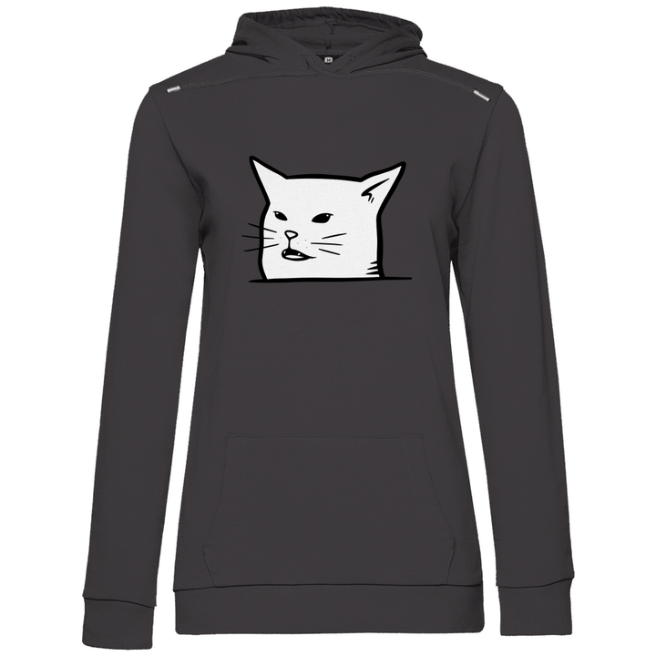 Katzenmeme - Damen Hoodie - Textilzauber