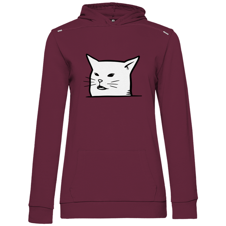 Katzenmeme - Damen Hoodie - Textilzauber