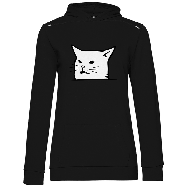Katzenmeme - Damen Hoodie - Textilzauber