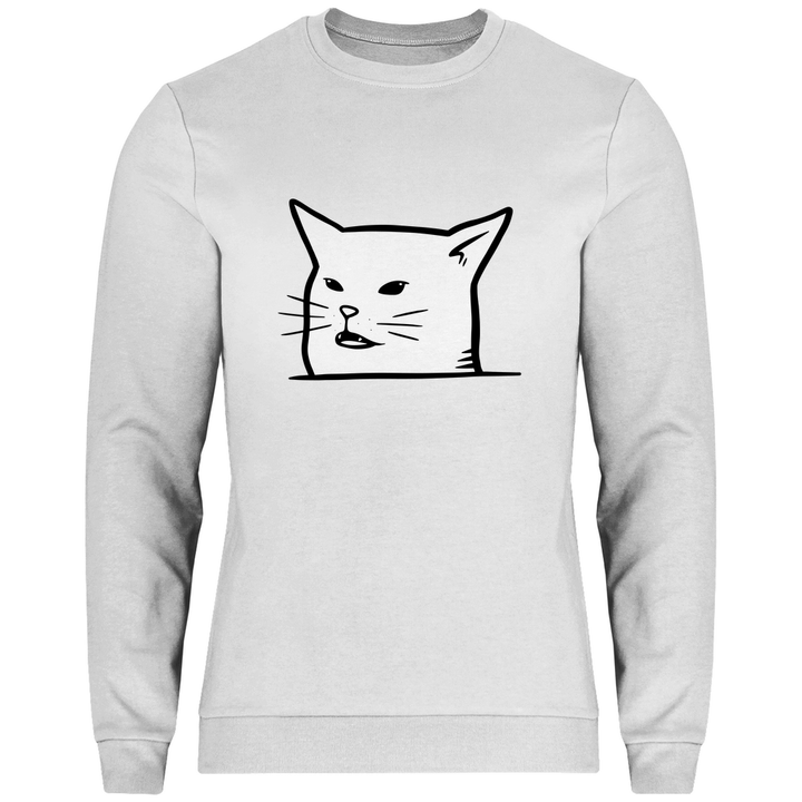 Katzenmeme - Herren Sweatshirt - Textilzauber