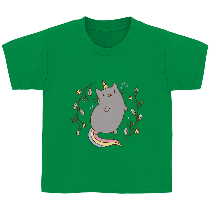 Katzicorn - Kinder T - Shirt - Textilzauber