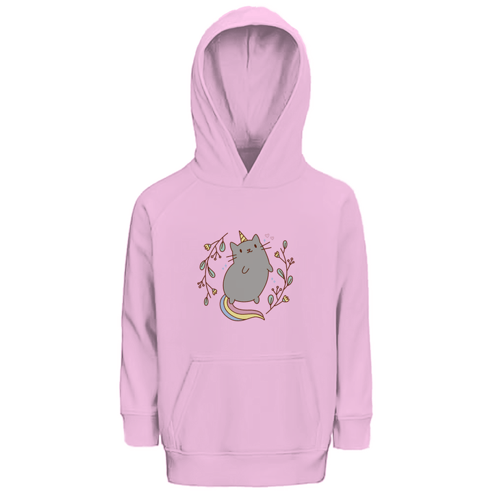 Katzicorn - Premium Bio Kinderhoodie - Textilzauber