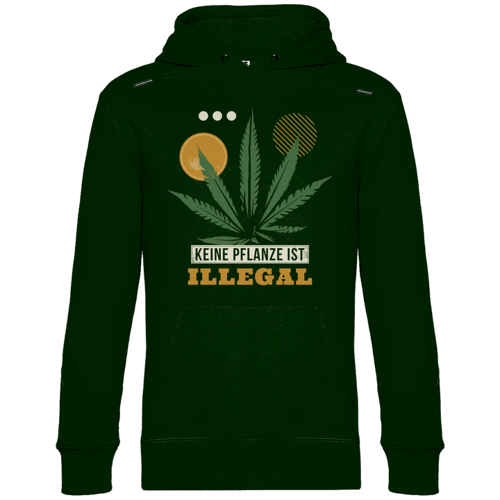 Keine Pflanze ist Illegal - Herren Hoodie - Textilzauber