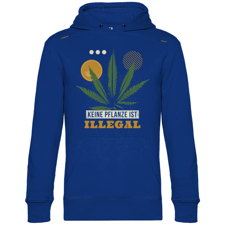 Keine Pflanze ist Illegal - Herren Hoodie - Textilzauber