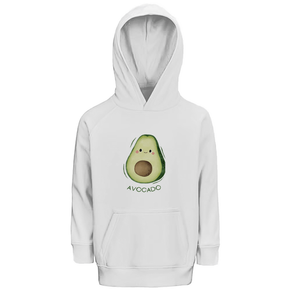 Kernige Avocado - Premium Bio Kinderhoodie - Textilzauber