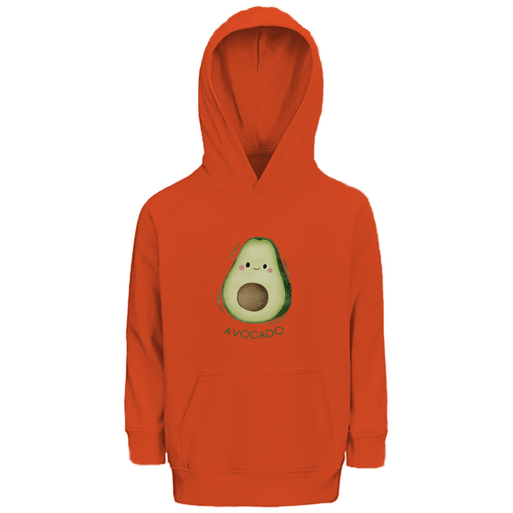 Kernige Avocado - Premium Bio Kinderhoodie - Textilzauber