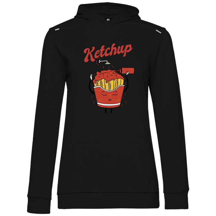 Ketchup - Damen Hoodie - Textilzauber