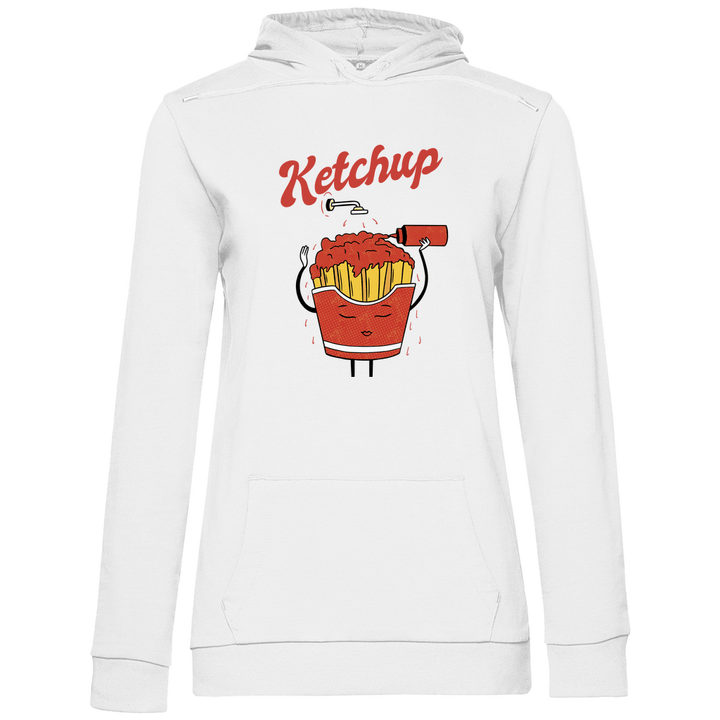 Ketchup - Damen Hoodie - Textilzauber