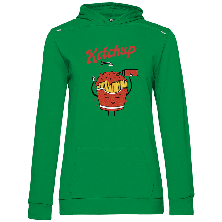 Ketchup - Damen Hoodie - Textilzauber