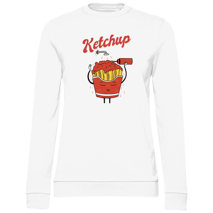 Ketchup - Damen Sweatshirt - Textilzauber