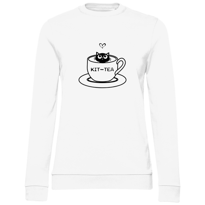 Kit - Tea - Damen Sweatshirt - Textilzauber